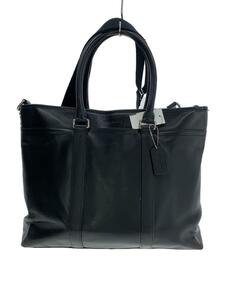 COACH◆トートバッグ/レザー/BLK/F71562