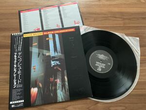 LP レコード 国内盤 帯付 美品 ◆ Depeche Mode デペッシュ・モード Black Celebration ブラックセレブレーション P-13279 エンボス加工