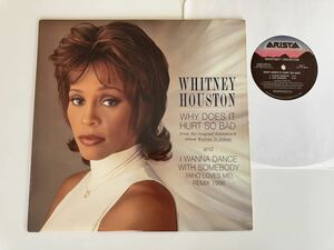 【良好US盤】Whitney Houston / Why Does It Hurt So Bad(Album,Live)/I Wanna Dance With Somebody REMIX