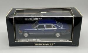 MINI CHAMPS★ミニチャンプス★ベンツ★Mercedes-Benz 560 SEL★1/43★USED