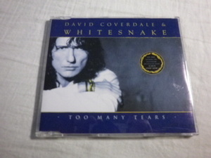 『David Coverdale & Whitesnake/Too Many Tears(1997)』(7243 8 84095 2 0,UK盤,3track,Can