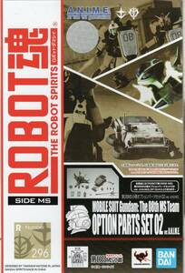 ROBOT魂 ＜SIDE MS＞ 第08MS小隊オプションパーツセット02 ver. A.N.I.M.E. 「機動戦士ガンダム 第08MS小隊」