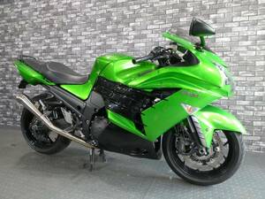 ☆カワサキ　ニンジャ　ＺＸ-１４Ｒ　２０１２年式　ZXT40E型　東南アジア仕様　ワンオーナー　社外マフラー　大阪から　大西商会