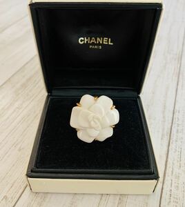 CHANEL シャネル カメリア YG イエローゴールド ジュエリー 花 フラワー リング 指輪 13号