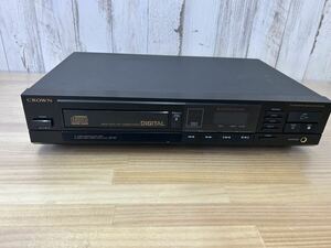 ☆ CROWN クラウン CDデッキ CD-80R オーディオ機器 CDプレーヤー SA-0322j120 ☆