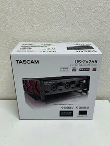 4115　TASCAM 多目的USBオーディオインターフェース 2MIC, 2IN/2OUT 192kHz対応 US-2x2HR 美品