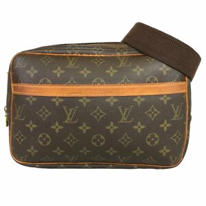 【1円～】ルイヴィトン LOUIS VUITTON バッグ ショルダーバッグ リポーターPM M45254 SP0949モノグラム ブラウン 中古