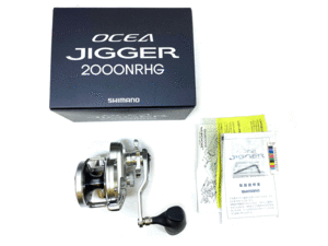 ★美品★　シマノ　17オシアジガー　2000NRHG　SHIMANO　17　OCEAJIGGER　ベイトリール　JAPAN　日本製