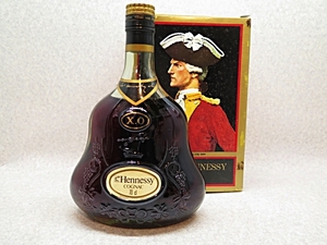 ★☆【古酒】Hennessy XO COGNAC ヘネシーXO 金キャップ グリーンボトル コニャック ブランデー 700ml 40% 未開栓 ブランデー ot☆★