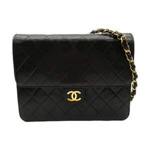 シャネル マトラッセ プッシュロックチェーンショルダーバッグ ブランドオフ CHANEL ラムスキン（羊革） ショルダーバッグ ラムスキン 中