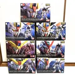 7個セット ガンプラ未組立 rg ガンダムシード系