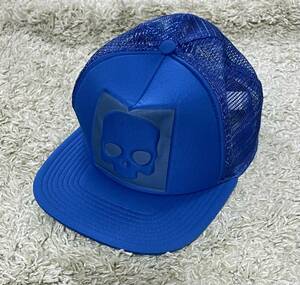 HYDROGEN ハイドロゲン メッシュ キャップ 青 ブルー 53～59ｃｍ ユニセックス 帽子　