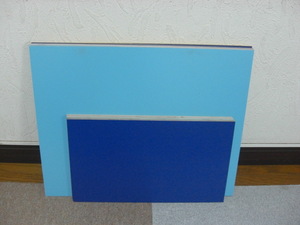 板材　３色　大小各２枚　計12枚　カラーボックス背面の板