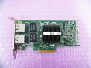 INTEL PRO/1000 PT Dual Port Server Adapter 1000BASE-T対応LANカード ★デュアルポート対応 ロープロファイル専用★