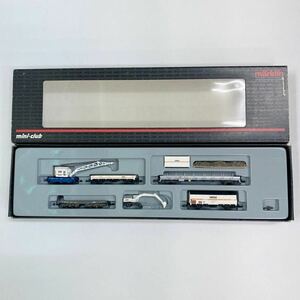 メルクリン Zゲージ mini-club　メルクリンミニクラブ marklin Marklin 鉄道模型82517 SBB SERSA 工事列車セット