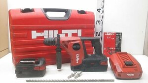 (1円スタート！) HILTI ヒルティ 充電式 ロータリーハンマードリル TE 7-A 01 動作良好 A1445