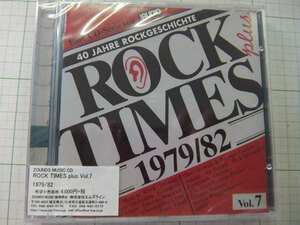 ZOUNDS（ザウンズ）CD： (Vol.7)ROCK TIMES plus 1979/82 新品 コレクターズアイテム