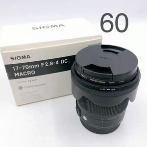 4AA069 Sigma シグマ C 17-70mmF2.8-4 DC MACRO OS HSM (キャノンEF用) 17-70mm F2.8-4