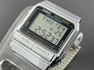 [A1306]1円～☆メンズ腕時計 デジタル CASIO カシオ データバンク DATA BANK TELEMEMO30 DB-310 動作品