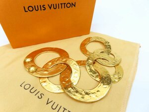 ◆超美品◆LOUIS VUITTON ルイ・ヴィトン◆リングチェーン ブレスレット バングル◆ゴールド◆ヴィンテージ◆アクセサリー◆A5036