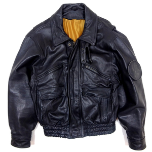 KADOYA LEATHER RIDERS JACKET カドヤ レザーライディング ジャケット 黒 Lサイズ ライダースジャケット