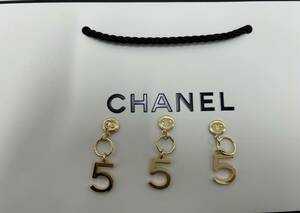 CHANEL シャネル 3個セット 5 チャーム