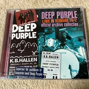 ディープパープル DEEP PURPLE LIVE IN DENMARK 1972