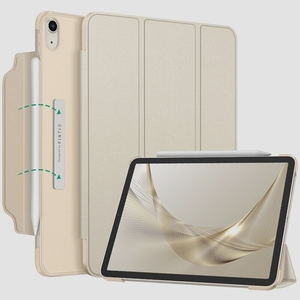 送料無料★Fintie スリムシェルケース iPad Air 第5世代/第4世代 10.9インチ スタンドケース(スターライト)