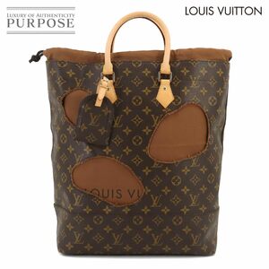 未使用 展示品 ルイ ヴィトン LOUIS VUITTON モノグラム ウィズ ホールズ トート バッグ M40279 限定 コムデギャルソン 川久保玲 90216324