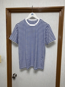 M 新品 23ss nanamica COOLMAX St. Jersey Tee Tシャツ blue