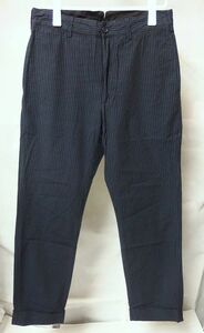 Engineered Garments エンジニアードガーメンツ Cinch Pant シンチ パンツ 32 紺 ピンストライプ