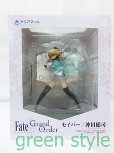 ＃　Fate/Grand Order　FGO　セイバー　沖田総司　1/7スケールフィギュア　開封済　アクアマリン　グッドスマイルカンパニー