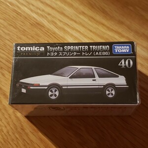 絶版 新品未開封 トミカプレミアム トヨタ スプリンター トレノ AE86 ハチロク