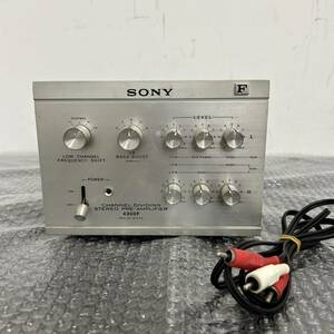 JA026544(054)-606/IS15000【名古屋】SONY ソニー TA-4300F チャンネル・デバイディング・プリアンプ SOLID STATE