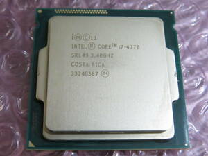 Intel Core i7-4770　3.40GHz LGA1150 　中古品(2)