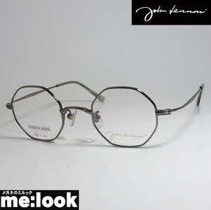 John Lennon　ジョンレノン 日本製 made in Japan クラシック 眼鏡 メガネ フレーム JL1108-3-43 度付可 アンティークシルバー