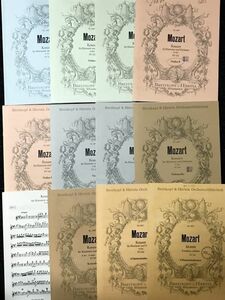 モーツァルト クラリネット協奏曲 mozart konzer kv622 klarinette und ochester 輸入楽譜/洋書/弦楽/フルスコア/オーケストラ/breitkope