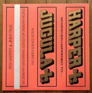 LP 日本盤 国内盤 Roy Harper & Jimmy Page / Whatever Happened To Jugula? VIL-6177 ロイ・ハーパー & ジミー・ペイジ