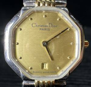 腕時計 Christian Dior MODELE DEPOSE 48 203 382931 SEVEN 7 JEWELS WATER RESISTANT クリスチャンディオール 47.81g レディース 10D209A