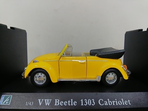 ■ HONGWELL/Cararamaホンウェル・カララマ 1/43 VW Beetle 1303 Cabriolet フォルクスワーゲンビートル・カブリオレ モデルミニカー