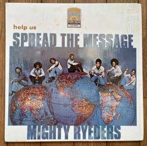 LP US盤 米盤 シュリンク付き レコード MIGHTY RYEDERS / HELP US SPREAD THE MESSAGE SG-456 レアグルーヴ クラシック