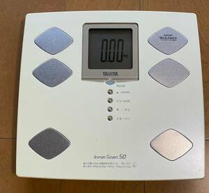 【新品電池付】TANITA BC-312 InnerScan50 動作確認済　中古品