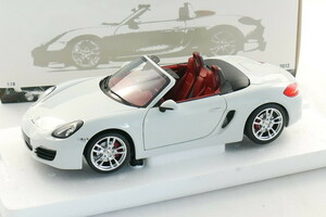 ミニチャンプス 1/18 ポルシェ 981 ボクスター 2012-2013 ホワイト 開閉 299台限定 PORSCHE Boxster 113062032