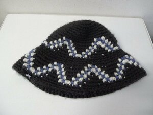 ◆国内正規 STUSSY Wave Knit hat ステューシー バケット ニットハット 希少　帽子 サイズO/S