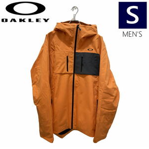 ● OAKLEY KENDALL RC SHELL JKT SOFT ORANGE Sサイズ メンズ スノーボード スキー ジャケット 23-24 日本正規品