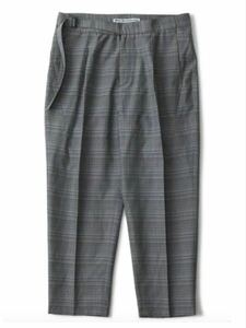 White Mountaineering　1 TUCK TAPERED PANTS ホワイトマウンテニアリング　テーパードパンツ SIZE 0