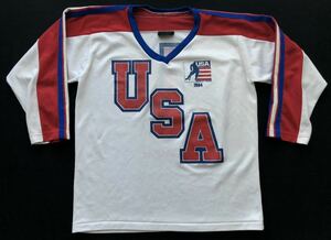 80s USA ホッケーシャツ アメリカナショナルチーム USA代表 1984年　　USA HOCKEY TEAM REACH WEAR 80年代 ヴィンテージ vintage 玉6267