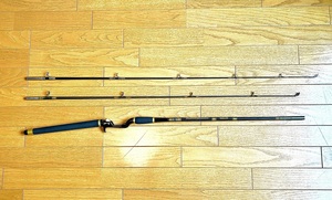 アブ ベイト・ロッド ディプロマット 662 ズーム 　中古品 ／ ABU BAIT CASTING ROD DIPLOMAT 662 Zoom2 USED 【 送料無料 】