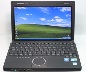 Panasonic Let’s note J10 CF-J10AYKDS/10.1インチTFT/Core i5-580M/4GBメモリ/HDD320GB/HDMI/WindowsXP Professional SP3 #1207