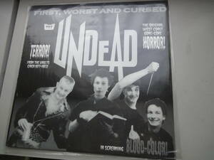 ★ The UNDEAD LP First Worst And Curs LP RANCID パンク CLASH LEEWAY 666 GISM DISCHARGE PUNK SA GAUZE DESCENDENTS ALL LEATHERFACE